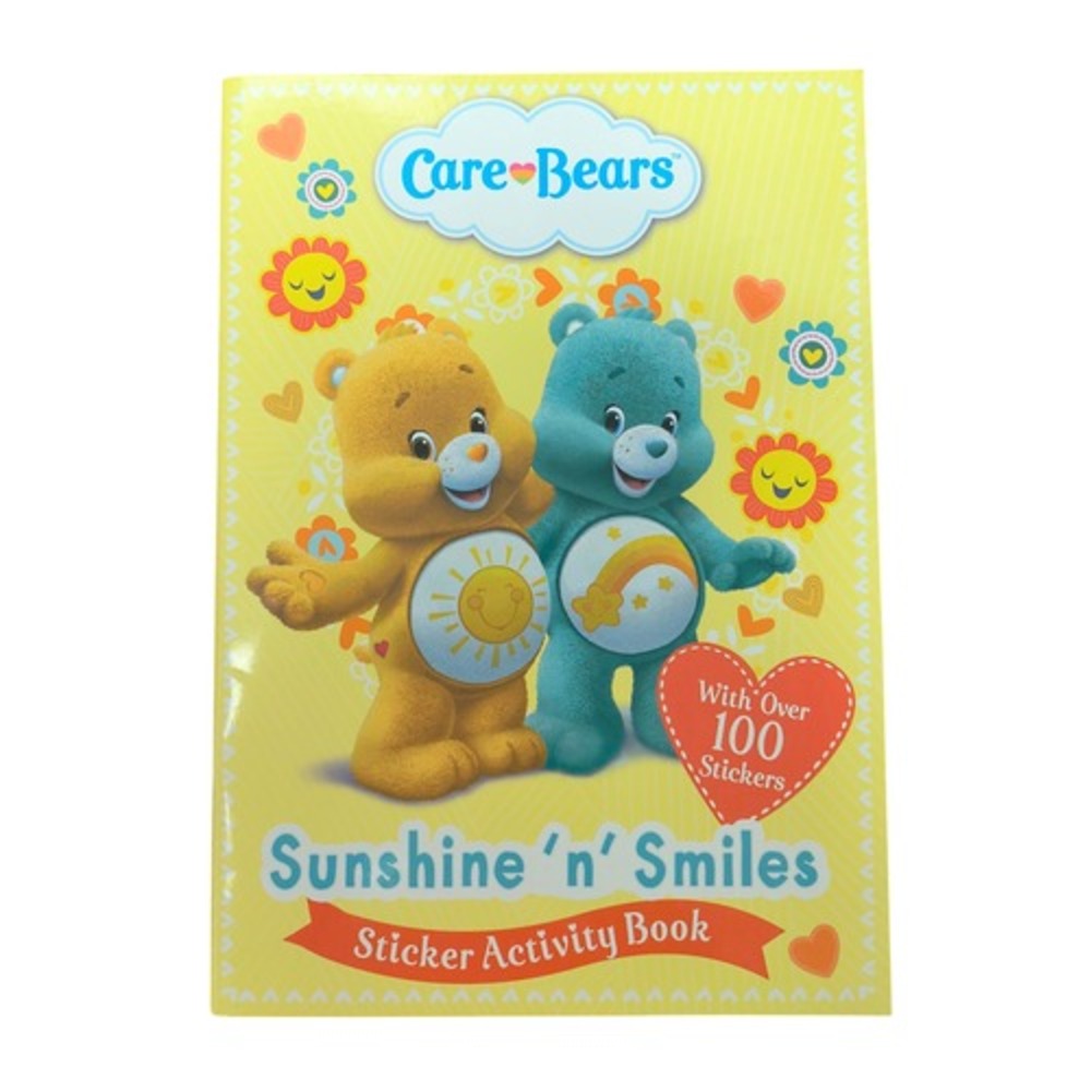 2017 Hodder Care Bears Sunshine 'N' Smiles Sticker Activity Book